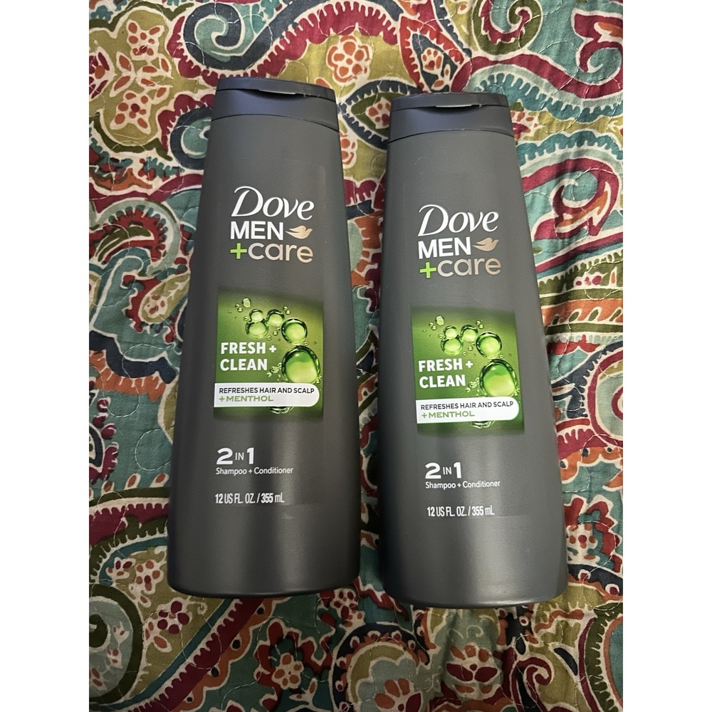 Dove Men's‎ Care Fresh &  Clean! New! Lot of TWO
